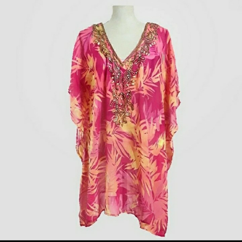 Club z Collection boho swimsuit cover nwt